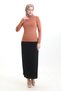 Women's Finger Detailed High Neck Bodysuit - 3