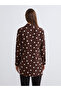 Plus New Season Polka Dot Women's Shirt Tunic - 4