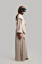 Flounce Dress Ferace - Stone