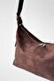 Suede Cushy Crossbody Shoulder Bag - 3