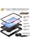 Case for Samsung Galaxy Tab S10 FE+ 13.1" (2025) - Shockproof with Screen Protector, Pen Hold - 6