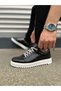 Jy152 Cool Lace-Up Patent Leather Men's Casual Sports Classic Shoes Rbt - Black - 3