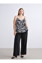 Esvab • Modern & Distinctive Women's Linen Blend Pants with Waist Cord - 2
