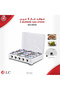 موقد غاز بخمس شعلات، مع خاصية الاشتعال الذاتي، DLC-39255