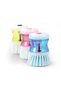 Dish Brush with Detergent Container