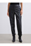 Timeless Clothing & Timeless Choices Women's Leather-Look Pants with Drawstring Waist - 2