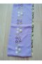 Handmade Embroidery Embroidered Needle Embroidered Prayer Cover Dowry Holder Mevlit Hijab Crepe Fabric 145X75 cm - 8
