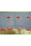 Handmade Embroidery Embroidered Needle Embroidered Prayer Cover Dowry Holder Mevlit Hijab Crepe Fabric 145X75 cm - 6