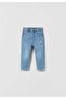Unisex Ripped Detail Denim Jeans