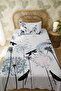 100% Cotton Dandelion and Dragonfly Pattern Twin Bed Set - 3