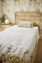100% Cotton Green Botanical Shade Patterned Single Pique Set - 5