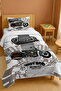 100% Cotton Chopper Legend Patterned Twin Bedspread Set