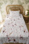 100% Cotton Pink Cute Birds on Branches Patterned Single Pike Set - 3