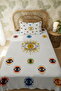 100% Cotton Eye of Light Patterned Single Pique Set - 3