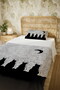 100% Cotton Bohemian Cat Brothers Patterned Single Pique Set - 5