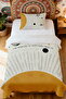 100% Cotton Cosmic Dream Patterned Single Pique Set - 2