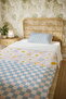 100% Cotton Daisy Melody Patterned Single Pique Set - 5
