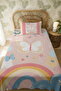 100% Cotton Fairy Tale Sky Patterned Single Pike Set - 3
