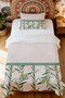 100% Cotton Jute Botanical Patterned Single Pike Set - 2