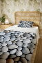 100% Cotton White Stones Patterned Single Pique Set - 5