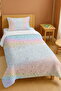 100% Cotton Rainbow Magic Patterned Single Pique Set