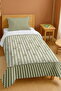 100% Cotton Olive Branch Patterned Single Pique Set