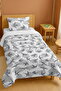 100% Cotton Migratory Birds Patterned Single Pike Set