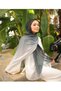 Mineleşarp Gradient Two-Tone Bamboo Shawl 3-Piece Set - 4