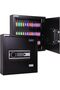 Digital Key Cabinet (42-Key), Electronic Wall-Mounted Key Safe RBS42EW - Black