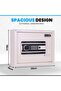 Digital Key Cabinet (18-Key Capacity) Electronic Wall-Mounted Key Safe RBS18EW (White) - 3