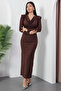 Degaje Collar Long Sleeve Stone Dress 2025-4383 - 5