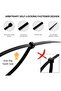 HAVE ME TD Black Zip Cable Ties, 400 Pack Assorted Sizes 4+6+8+12 Inch, Nylon, Self-Locking - 3