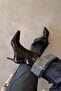 Sonia Brown Genuine Leather Boots - 5