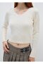 Beige Regular Fit Pullover - 4