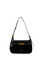 Black Removable Strap Zipper Closure Women's Handbag - Shoulder Bag 05Po25Y839-2 - 3