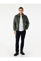 Slim Fit Long Sleeve Winter Faux Suede Coat with Plush Collar Zipper - 2