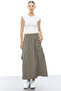 Women's Parachute Fabric Pocket Skirt