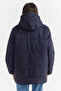 Women's Hooded Puffer Coat - 8