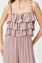 Women's Rope Strap Ruffle Detailed Jumpsuit - 7