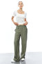Square Collar Basic T-shirt - 6