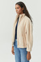 Women's Faux Fur Coat - 3
