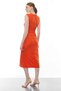 Sleeveless Draped Dress - 7