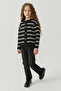 Girl's Crew Neck Buttoned Knitwear Cardigan - 4