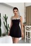 Alyosa Dress with Flower Details - 5
