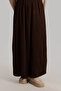 Knitwear Pleated Skirt - Bitter Brown - 5