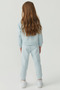Girl's Elastic Waist Sweat Bottoms - 7
