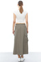 Women's Parachute Fabric Pocket Skirt - 5