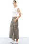 Women's Parachute Fabric Pocket Skirt - 3