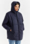 Women's Hooded Puffer Coat - 5