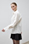 White Classic Cut Cotton Alba Shirt - 4
